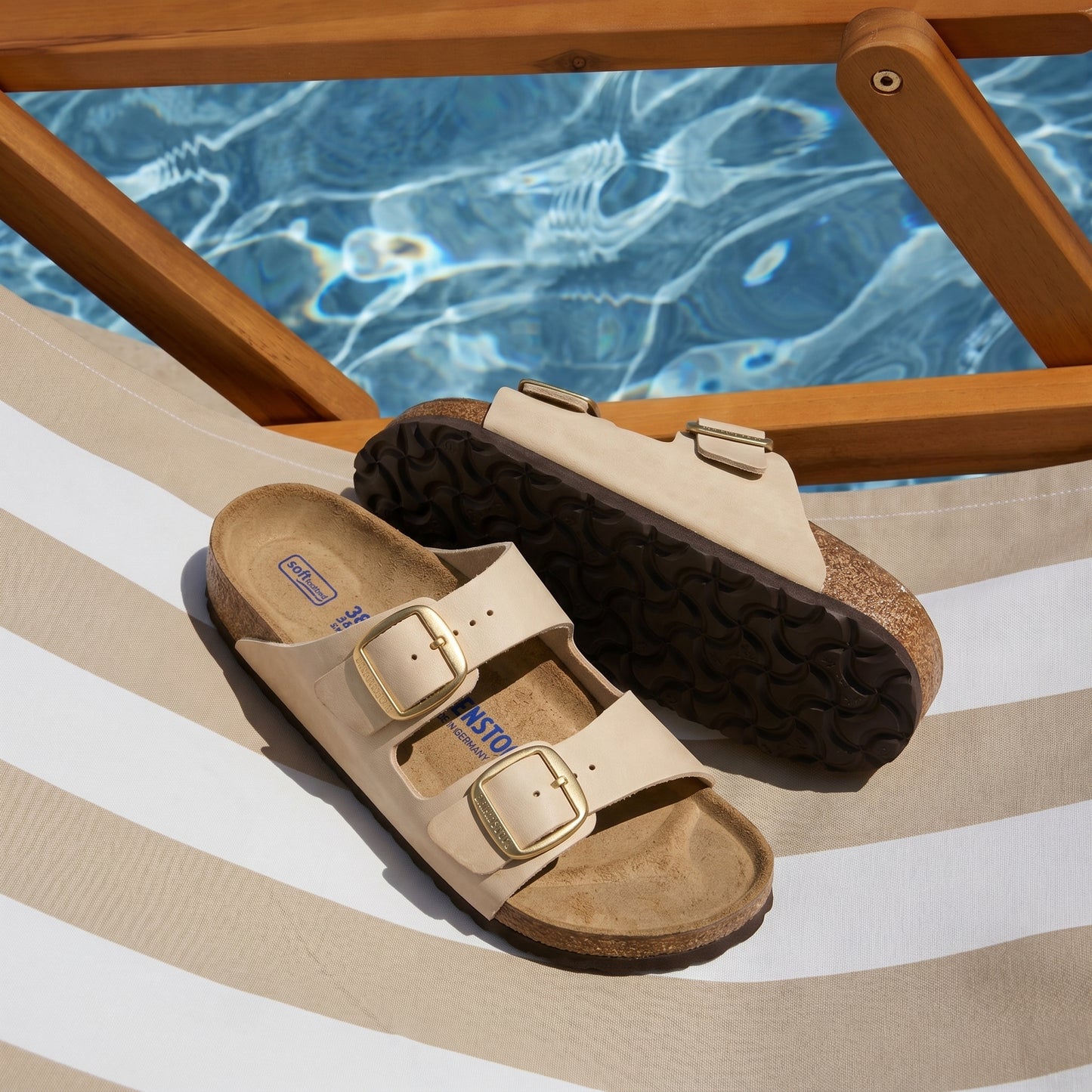 Two-Strap Recovery Slide Sandals - Arizona